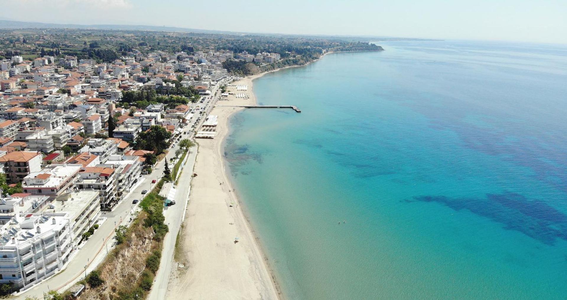 Villa azzuro Nea Kallikrateia Esterno foto