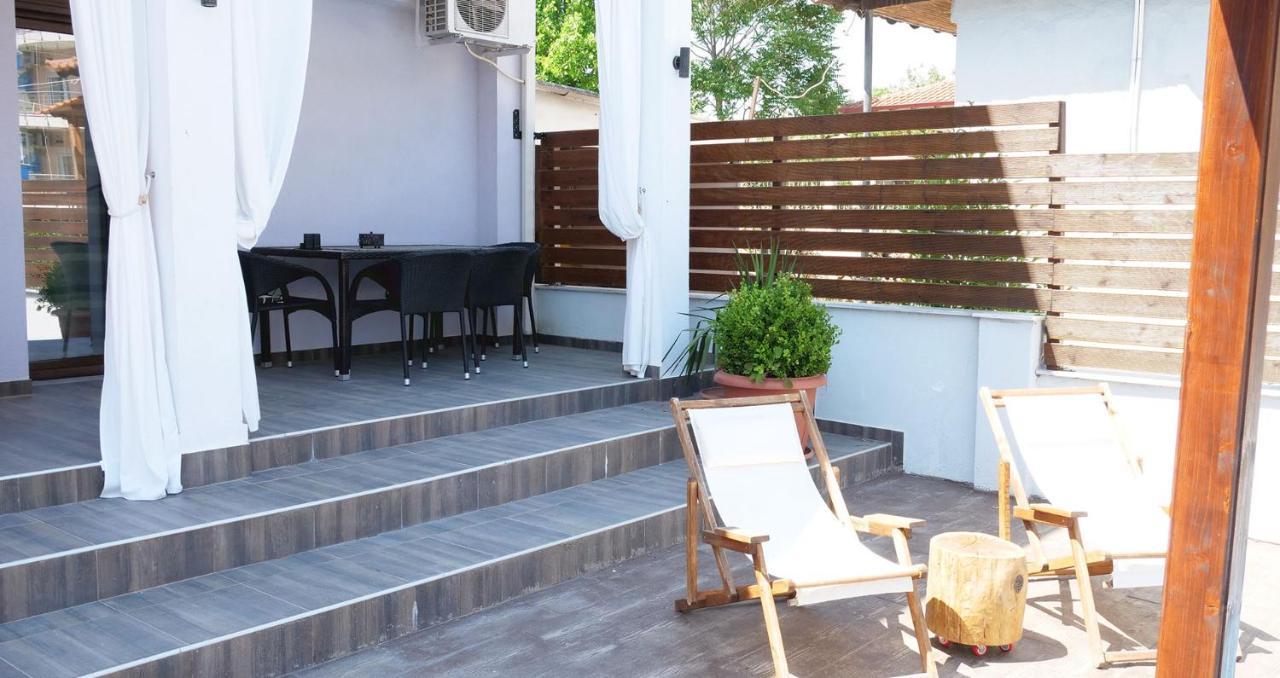 Villa azzuro Nea Kallikrateia Esterno foto