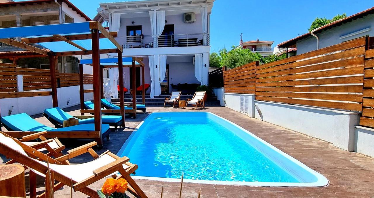 Villa azzuro Nea Kallikrateia Esterno foto