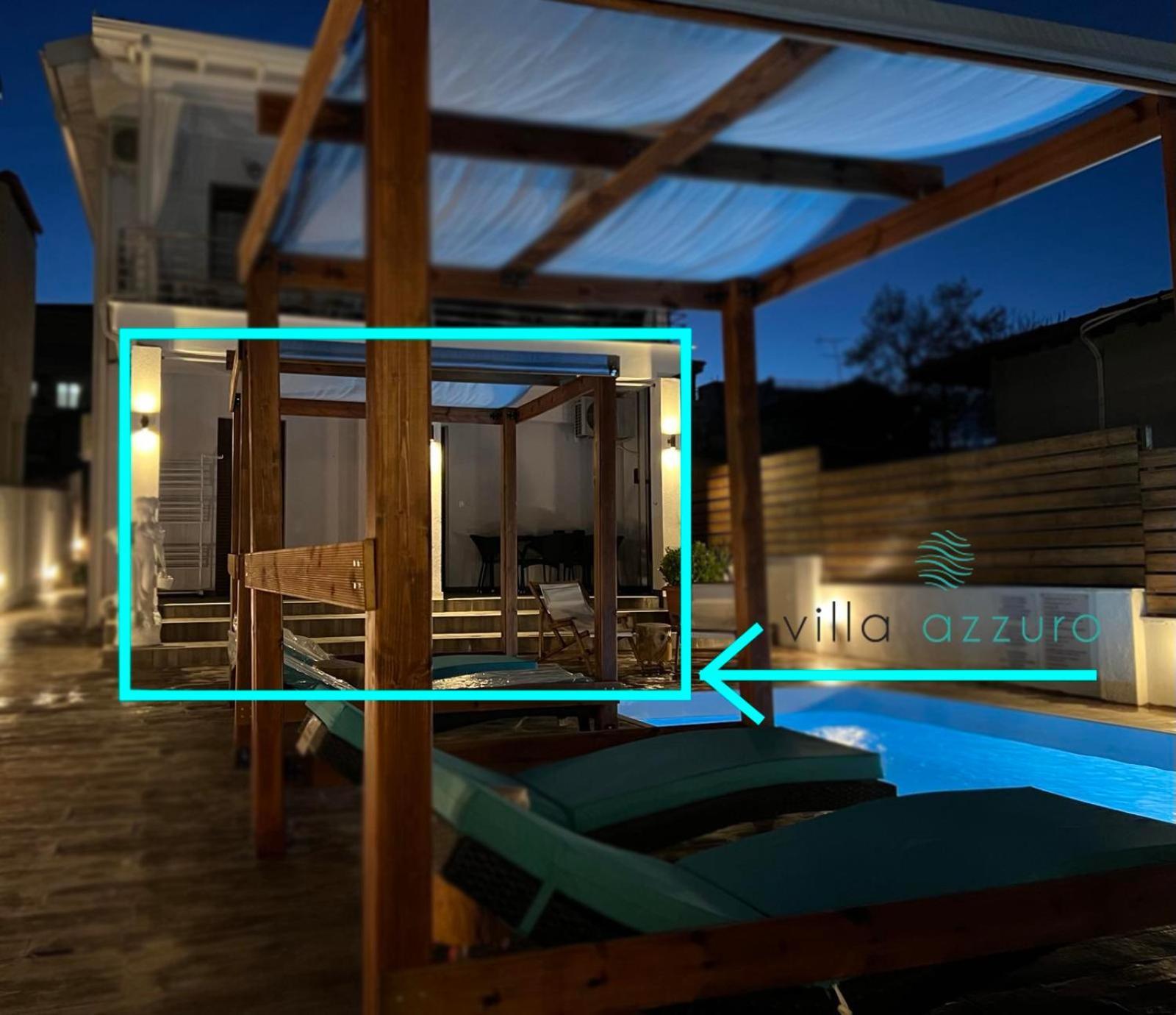 Villa azzuro Nea Kallikrateia Esterno foto