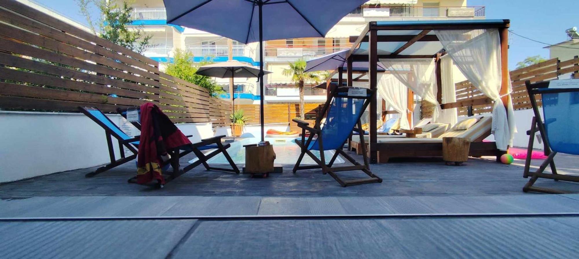 Villa azzuro Nea Kallikrateia Esterno foto