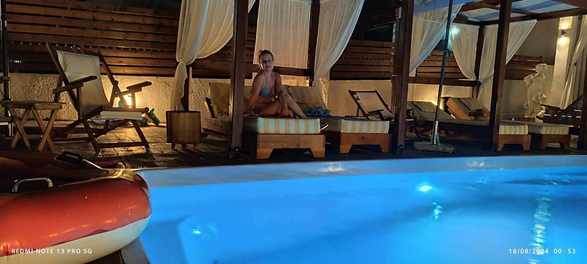 Villa azzuro Nea Kallikrateia Camera foto