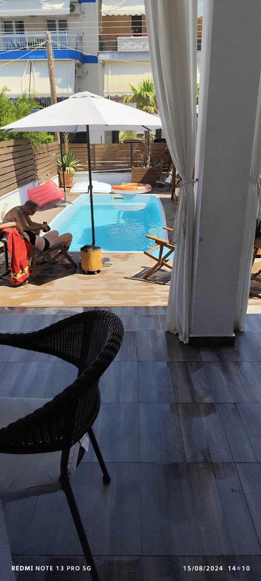 Villa azzuro Nea Kallikrateia Esterno foto